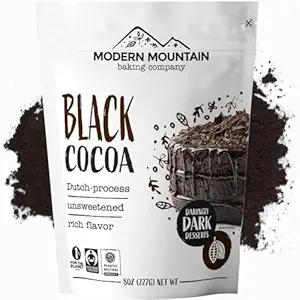 Extra dark black cocoa powder, 8 oz