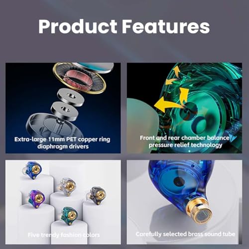 Concept Kart QKZ AK6 Lucky White Earphones - Image 8
