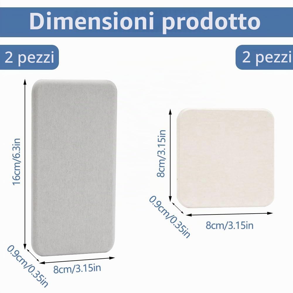 4 Pezzi Sottobicchieri in Terra di Diatomee Assorbenti, Rapida Vassoio in Pietra Assorbente per Lavello, Grigio e Bianco Vassoio Pietra Assorbente Bagno, per Spugne, Spazzole, Bottiglie di Saponi
