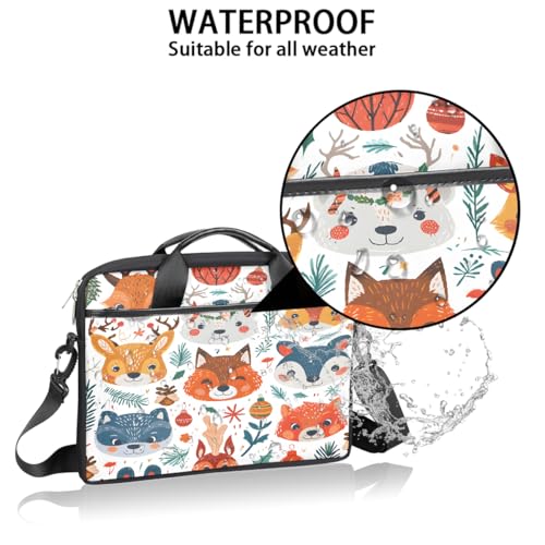 Bolso laptop 15 pulgadas diseño animal bosque miniatura 3