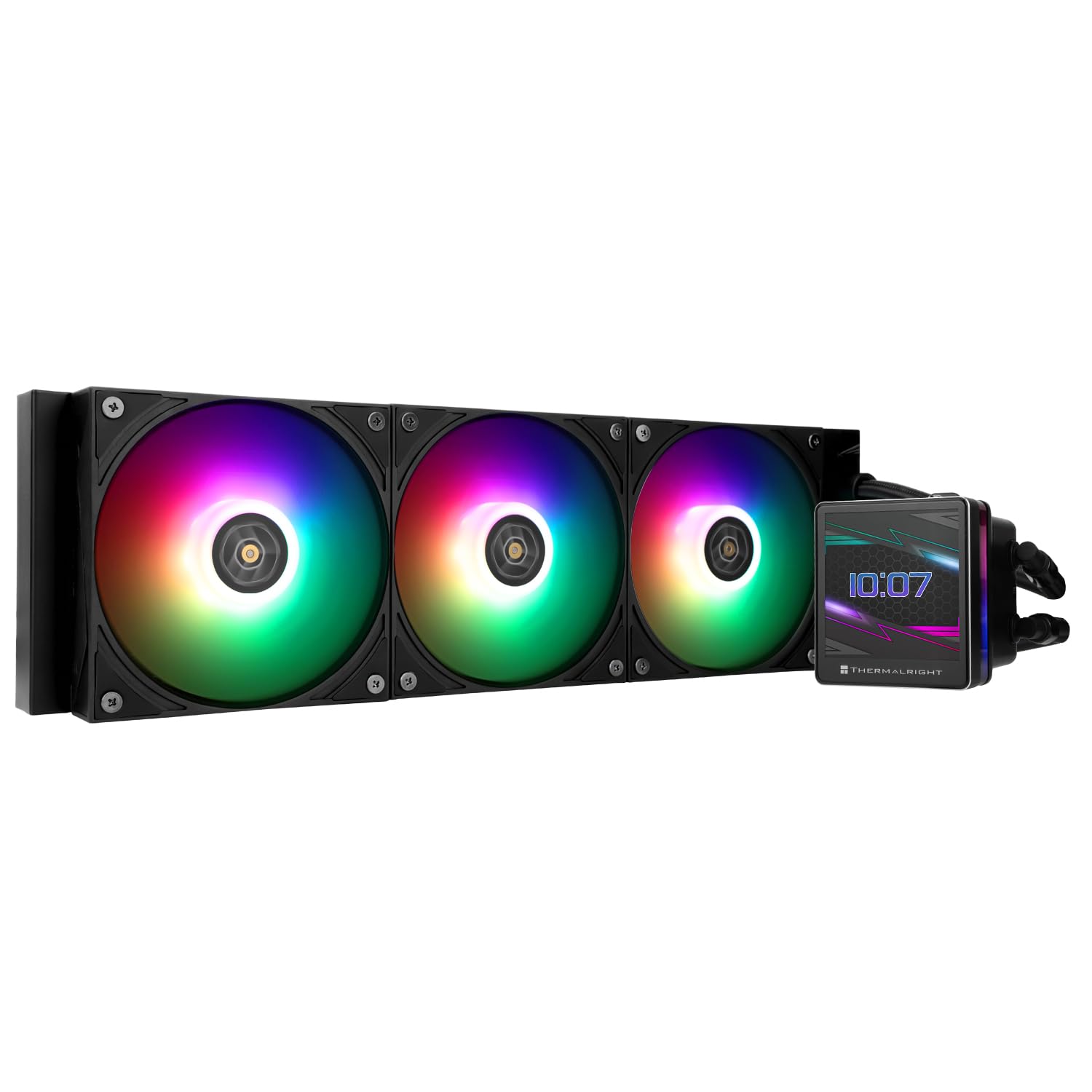 Amazon.co.jp: Thermalright Grand Vision 360 ARGB Black AIO CPU