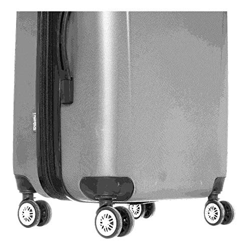 Conjunto De Mala Viagem Wilson Rígida Abs 4 Rodinhas 360º