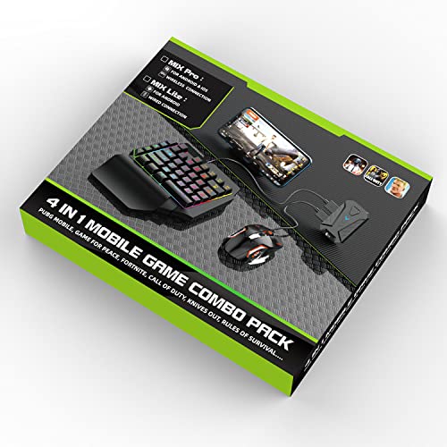 DWH One Hand Non Mechanical Gaming Keyboard and Backlit Mouse Combo, USB Wired Rainbow Letters Glow Single Hand Mechanical Keyboard,Gaming Keyboard Set for Laptop PC Game and Work (Combo) (B0DDCX7KNX) Amazon Price History, Amazon Price Tracker