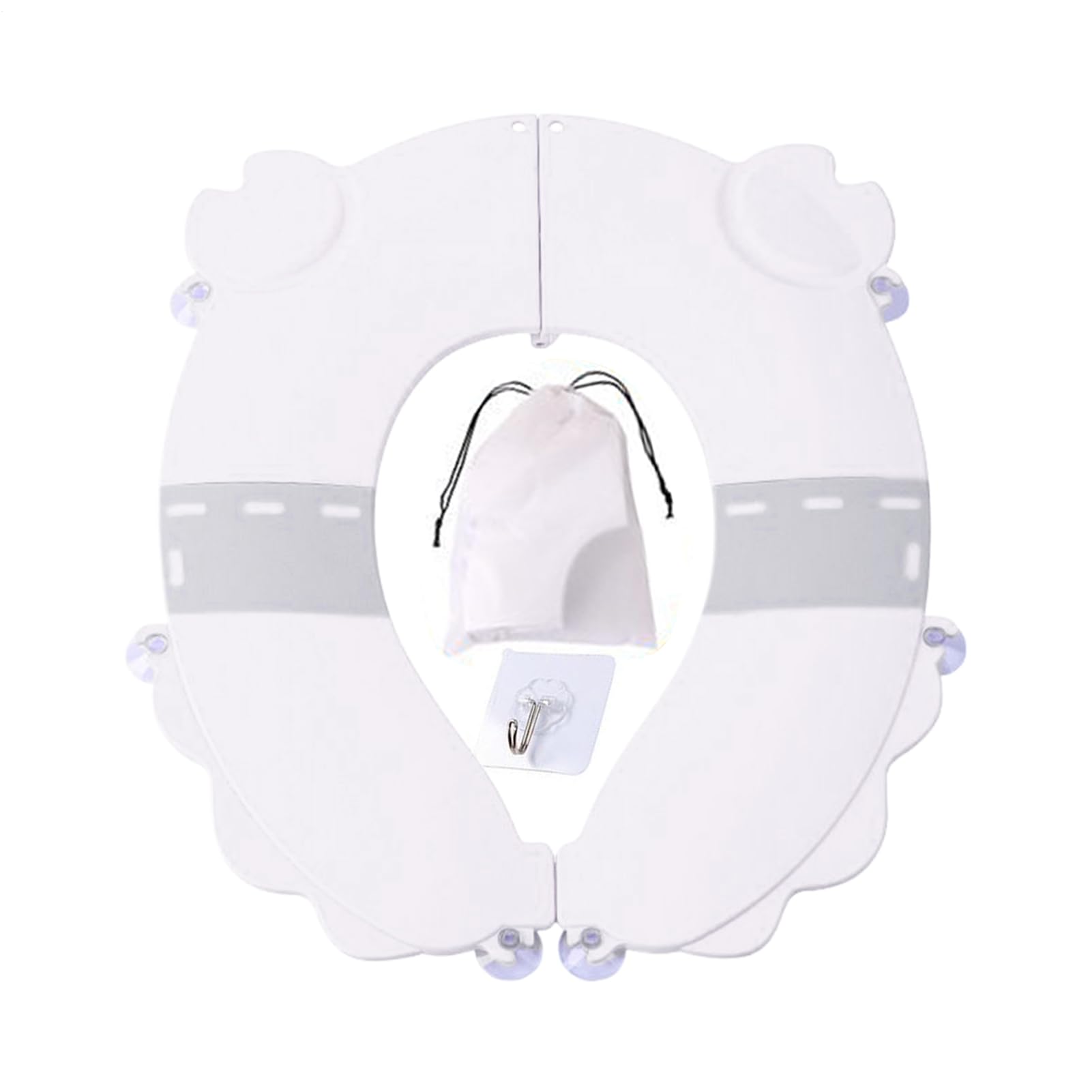Sedile WC per bambini – Riduttore WC antiproiettato per | portatile antiscivolo per ragazze ragazzi viaggio casa auto