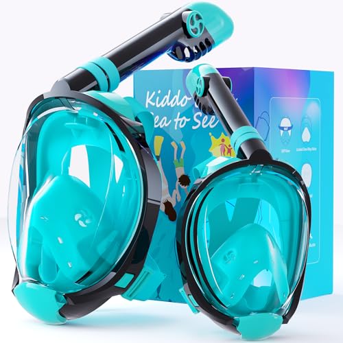 Greatever G2 Full Face Snorkel Mask 2 Pack Adults Kids