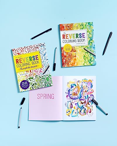 The Reverse Coloring Book(tm): Through the Seasons: The Book Has the Colors, You Make the Lines - Image 11