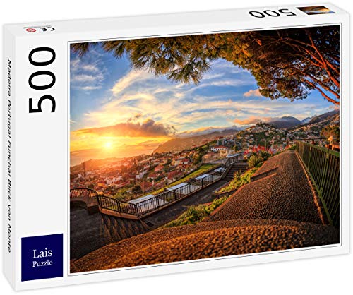 Preisvergleich Produktbild Lais Puzzle Madeira Portugal Funchal Blick von Monte 500 Teile