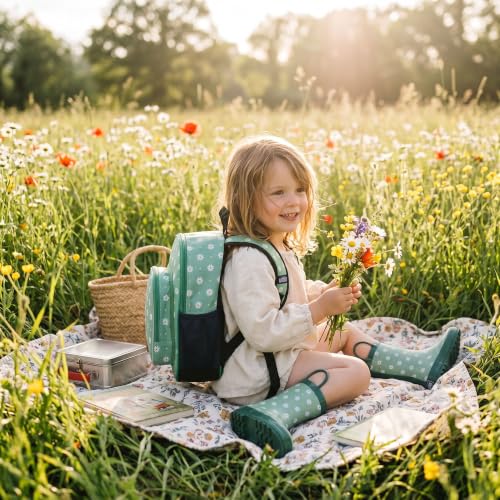 Image of Wildkin 12 Inch Preschool Backpack for Kids, Daisy