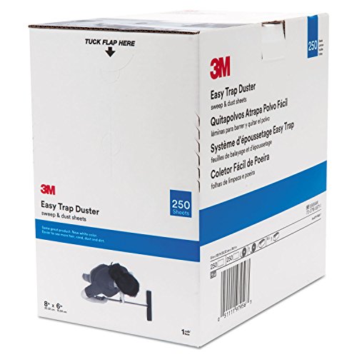 EasyTrap DusterCloth de 3M elimina pelusa y polvo fino en superficies delicadas de 8x6 In