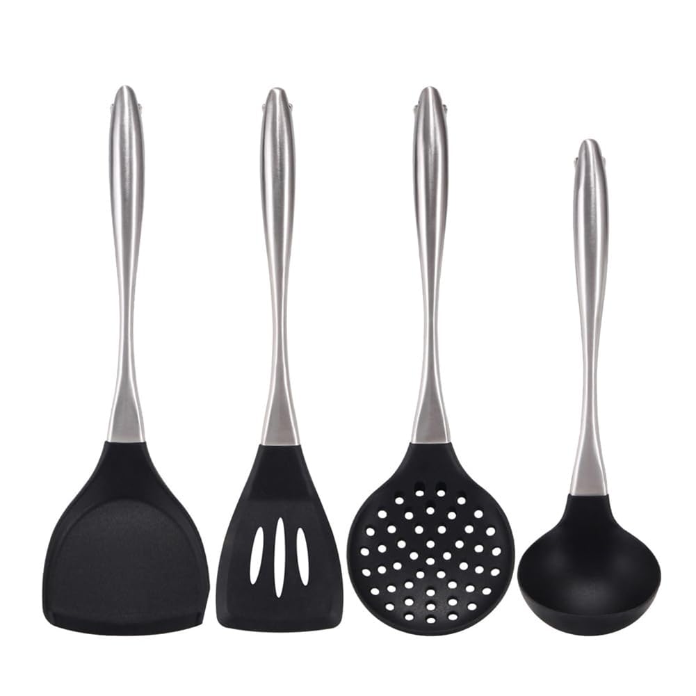 CTRLZS Kitchen Reusable Cooking Utensil Set, Non-Stick Glass Kitchen Gadget Set, Home Essential Kitchen Gadgets