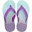 Fish Scales Purple