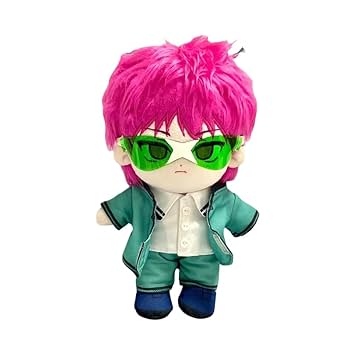 斉木楠雄のΨ難 斉木楠雄 12cm ぬいぐるみ Amazon.co.jp: 斉木楠雄 ぬいぐるみ 人形 髪飾り メガネ なし