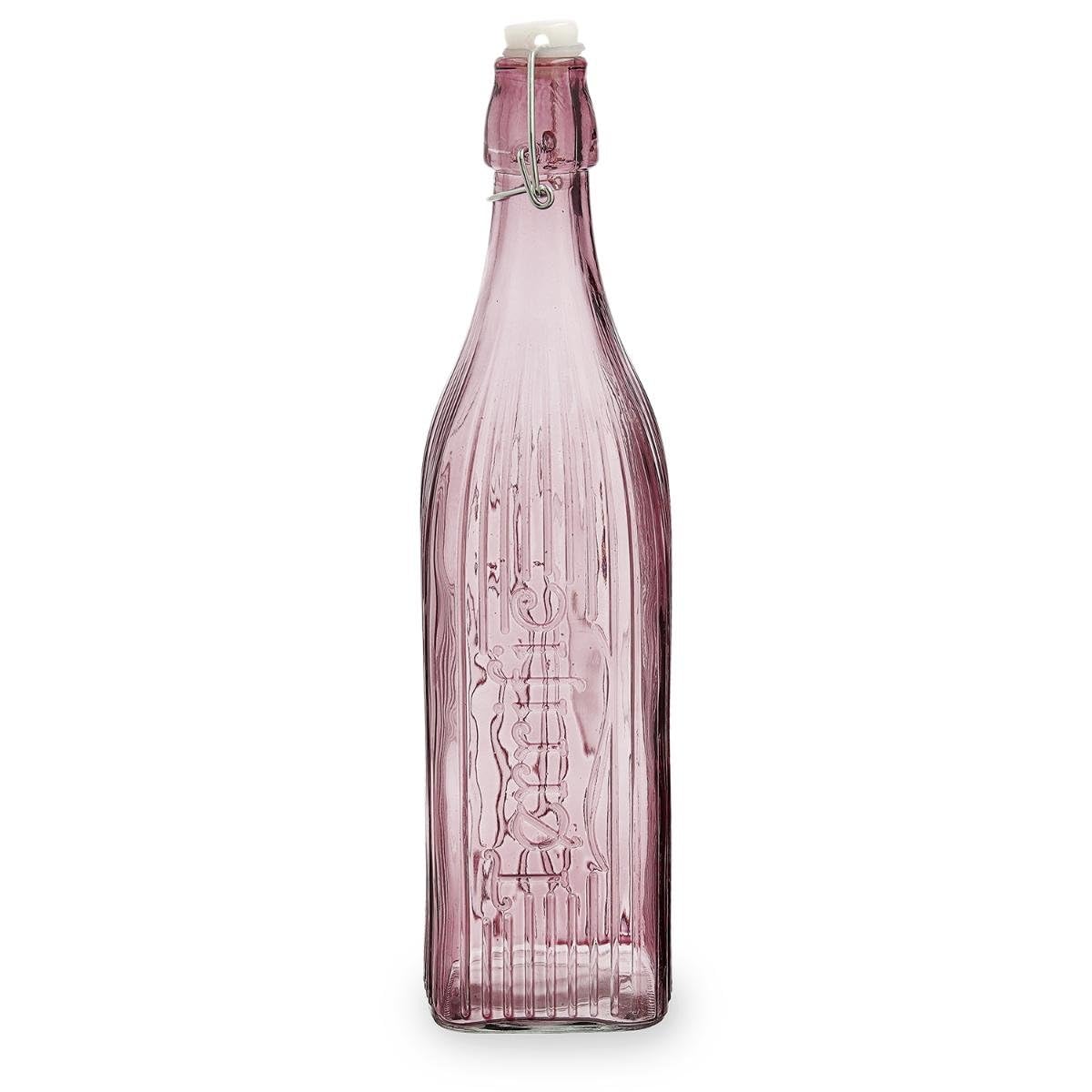 Quid VIBA - Bottle with Glass Stopper 1L Pink
