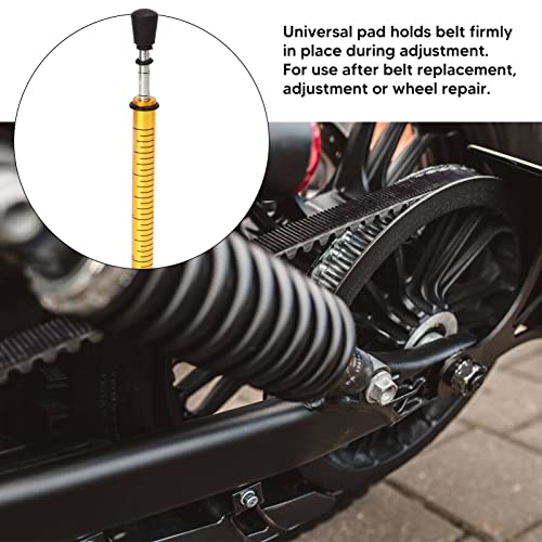 Riemenspannungsmesser,Riemenspannungsmessgerät Belt Tension Gauge 10 Lb Kettenspannungsmesser Aus Metall Universeller Motorriemen-Ersatz Für Genaue Motorrad-Einstellung