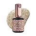 Pink Gellac Permanent Coloured Nail Polish - 197 Golden Glam - Gel Polish, Professional Quality and Easy to Apply at Home - Nail Varnish