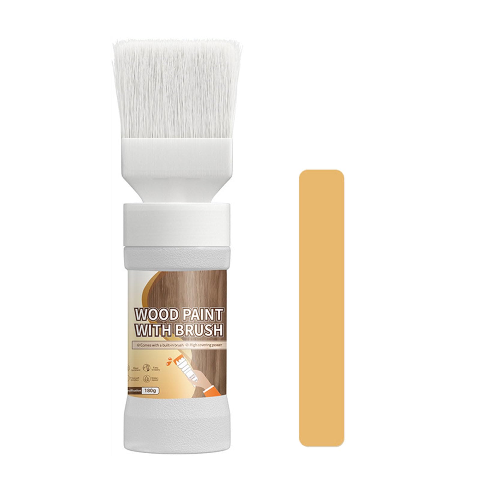 Kaeltsyn Oak1 Cilor Water Based Gold Foil Paint Integrated Brush For Home Decoration On Various Surfaces Rapid Dryingtechnology Home Paint