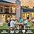 OYKYOHEI 2 Pack Porch Lights with GFCI Outlet, Dusk to Dawn Motion Sensor Outdoor Lights, 2 Lighting Modes Waterproof Anti-Rust Wall Sconce Lantern, Outside Light for House, Black