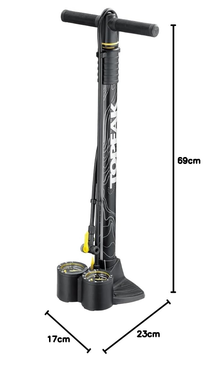 Topeak Pompe à Pied JOEBLOW DUALIE