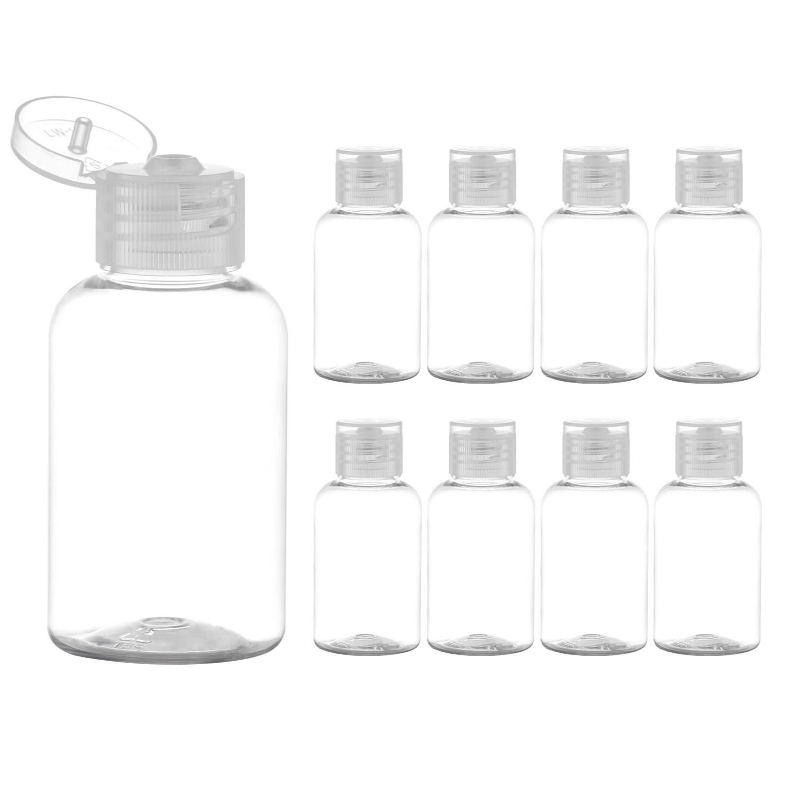 Amazon.com: Lulupack Travel Bottles for Toiletries 1.6 oz - Travel