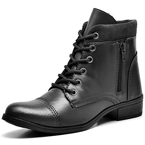 Bota Coturno Cano Curto Feminino DUBUY 210FDB Tamanho:36;cor:Preto;gênero:Feminino