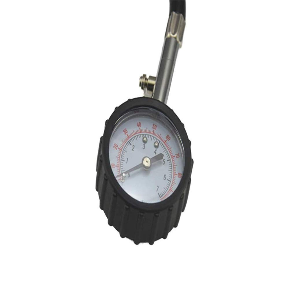 AGAATI Medidor de presión de neumáticos analógico de 0-100 PSI