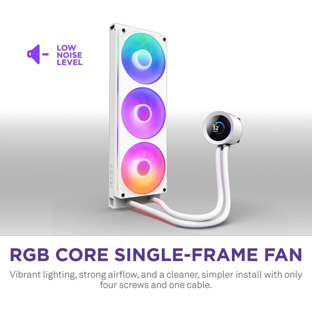 Amazon.co.jp: NZXT Kraken Plus 360 RGB v2 White 簡易水冷CPU