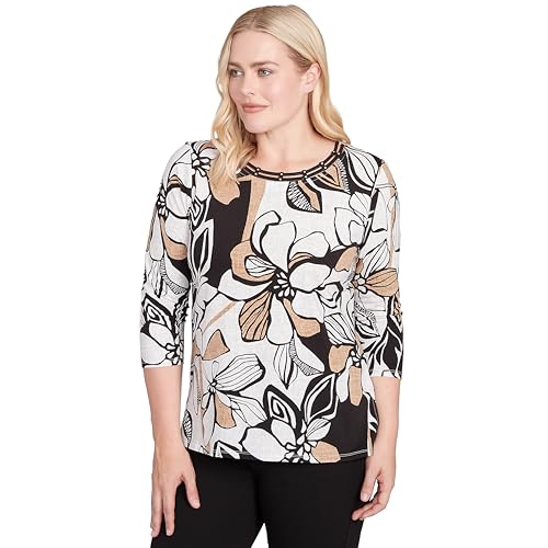 Floral Leaf Embellished Top3