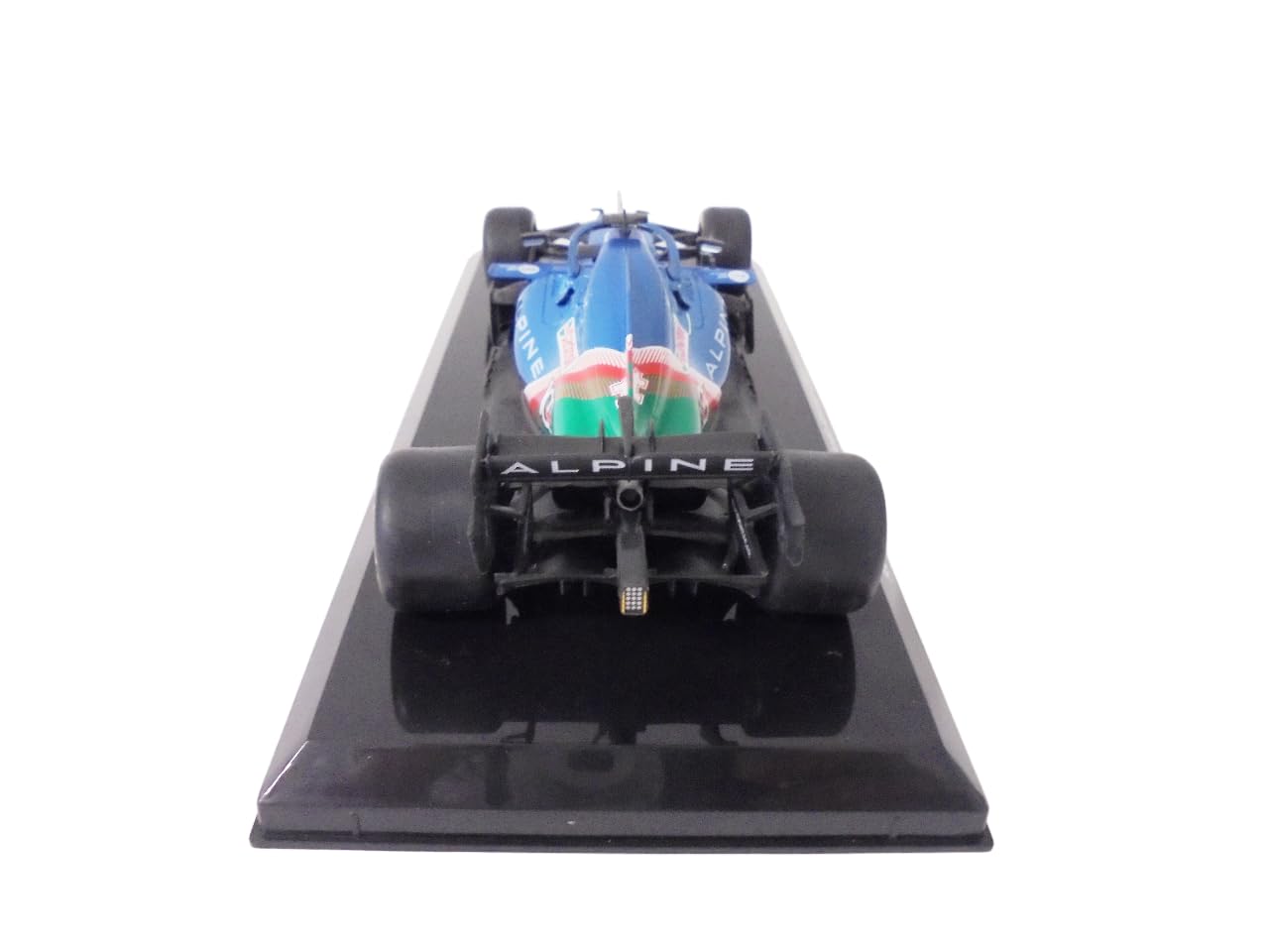 OPO 10 Formule 1 Compatible avec Alpine A521 Fernando Alonso 2021 Saudi Arabia Grand Prix - 1/24 Voiture Miniature OR081