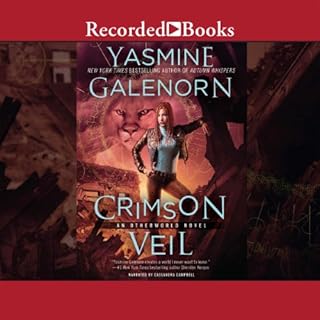 Crimson Veil Audiolibro Por Yasmine Galenorn arte de portada