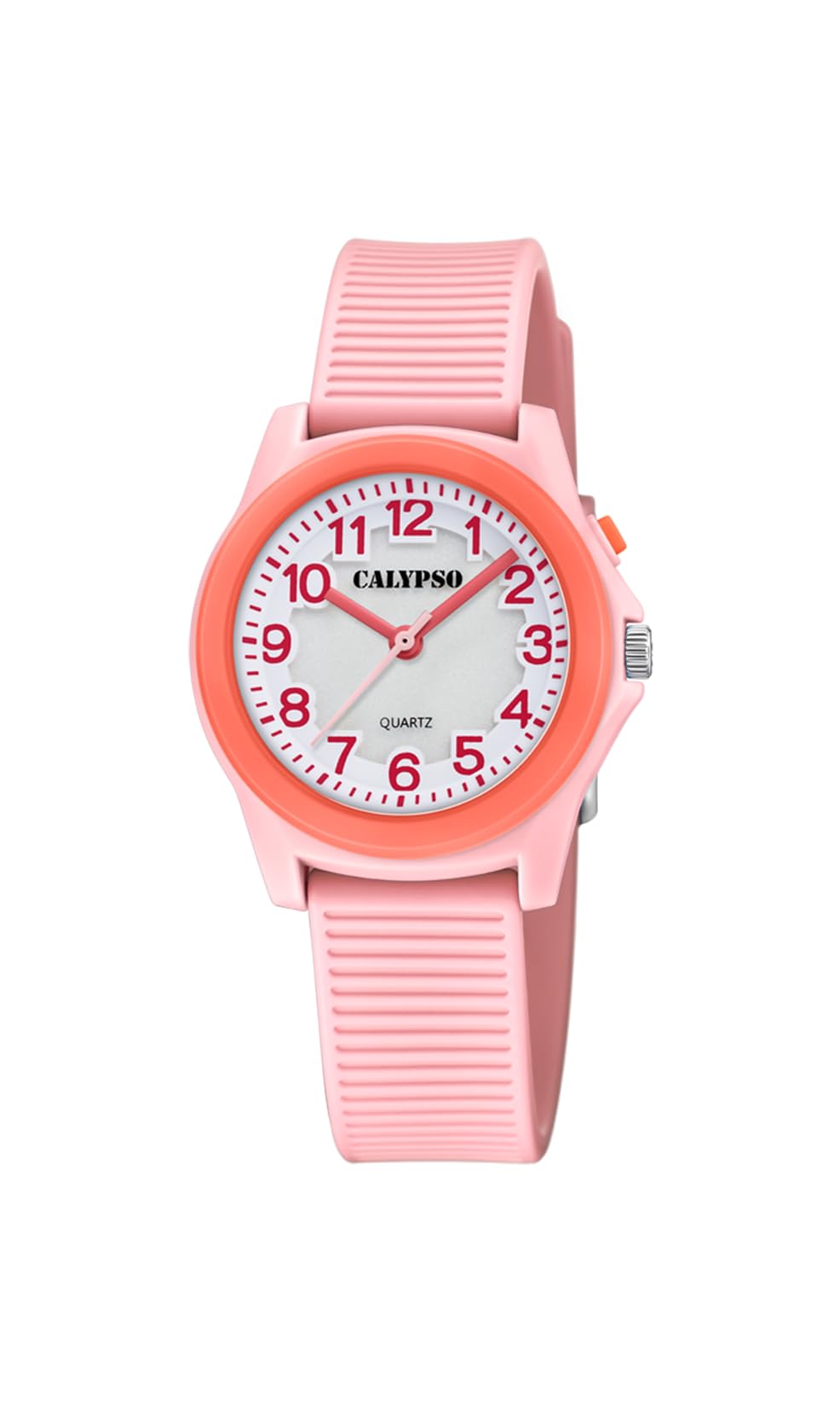 House of Watches - Calypso Unisex Pink Rubber Watch K5823/1