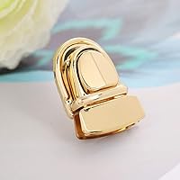 Vista 5 de Monedero con cierre de cierre de cierre de pulgar con hebilla, cartera con hebilla, cierre de metal para manualidades, carteras, bolsas de cuero