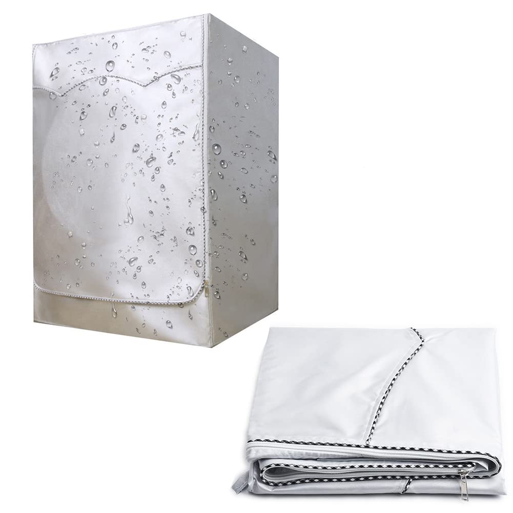 Cubierta Para Lavadora, Cubierta Plateada Para Lavadora, Cubierta Para Lavadora Cubierta Plateada Para Lavadora Cubierta Para Secadora Cubierta Impermeable Para Lavadora Muy Versatil