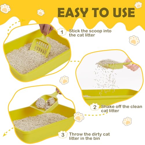 Kit 5 areneros pequeños para gatos y conejos miniatura 6