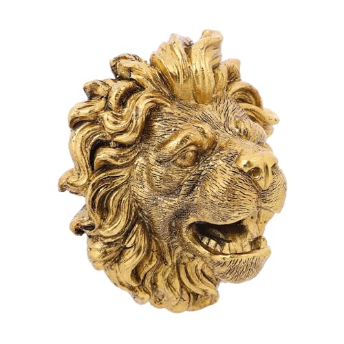 OUFGXZL Fontaine à Eau décorative Murale en Forme de tête de Lion for Jardin, Fontaine d'extérieur en résine