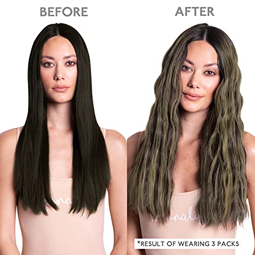Image of WENNALIFE Tape in Hair Extensions Human Hair, 20pcs 50g 18 inch Natural Black to Light Blonde Remy Hair Extensions Straight Human Hair Tape in Extensions Skin Weft Tape Extensions Human Hair
