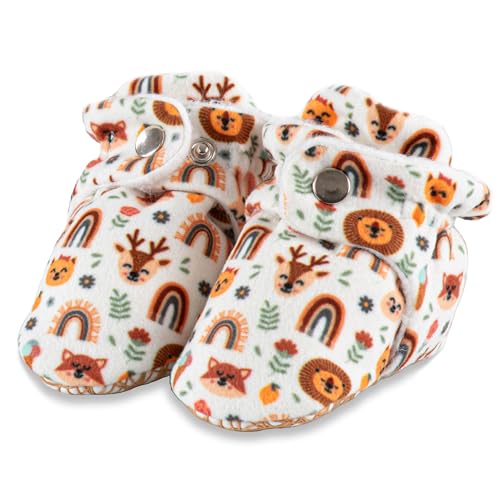 Unisex Cozy Fleece Baby Booties Cotton | Soft Sole and Non Slip2