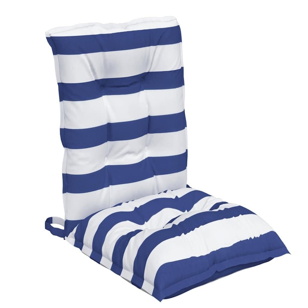 Coussins de chaise de jardin dossier bas haut de gamme en toile Oxford 100x50