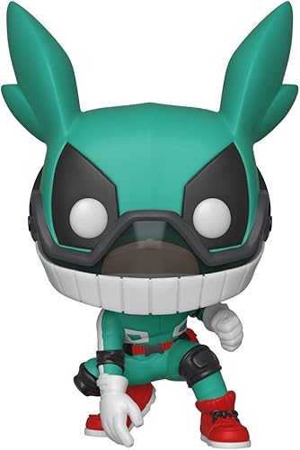 Funko Pop Animation My Hero Academia - Deku con casco multicolor 2 pulgadas