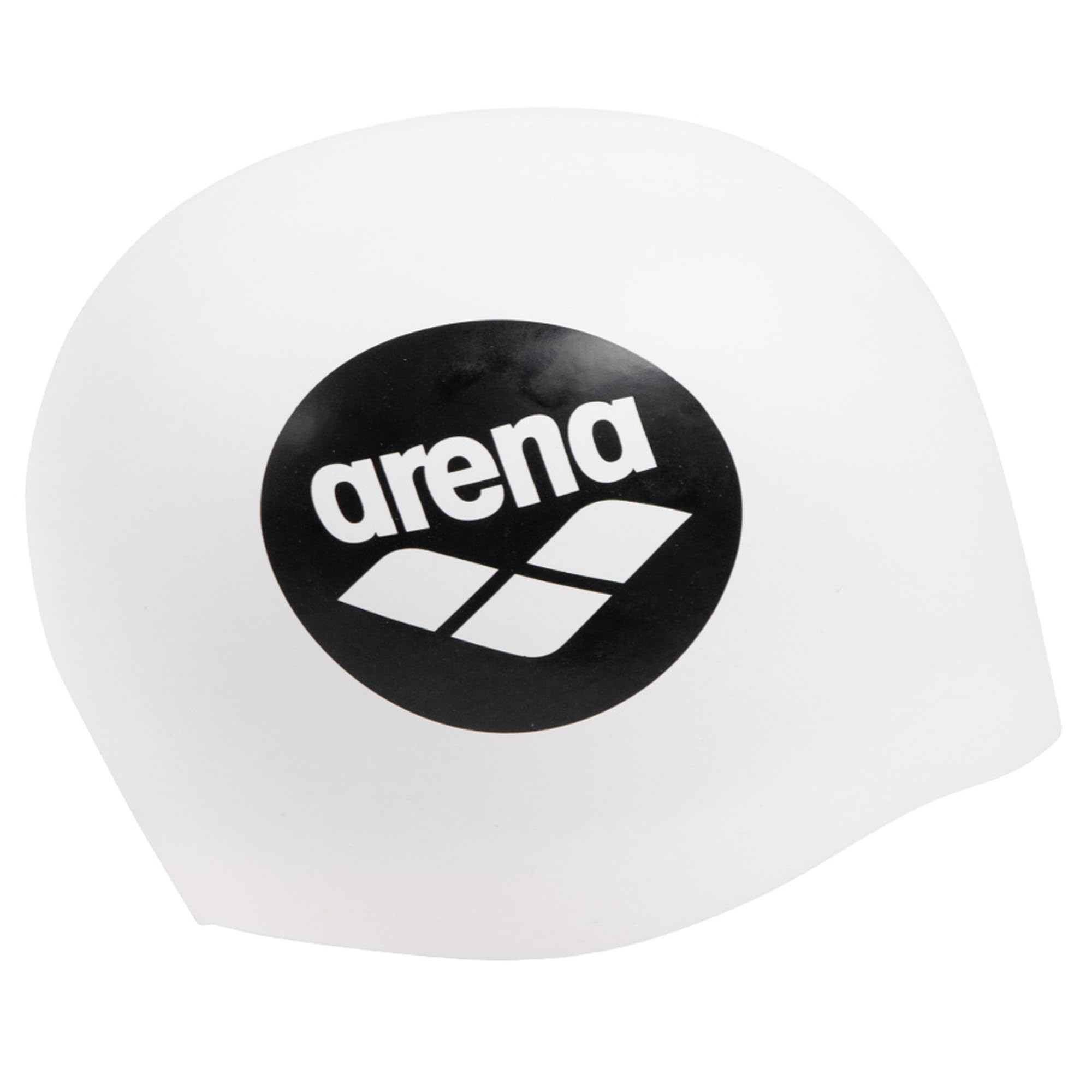 Arena Unisex Adult Reversible Training Swim Cap Men and Women 2-in-1 Silicone Bathing Cap Waterproof Comfortable Fit, Dots, One Size