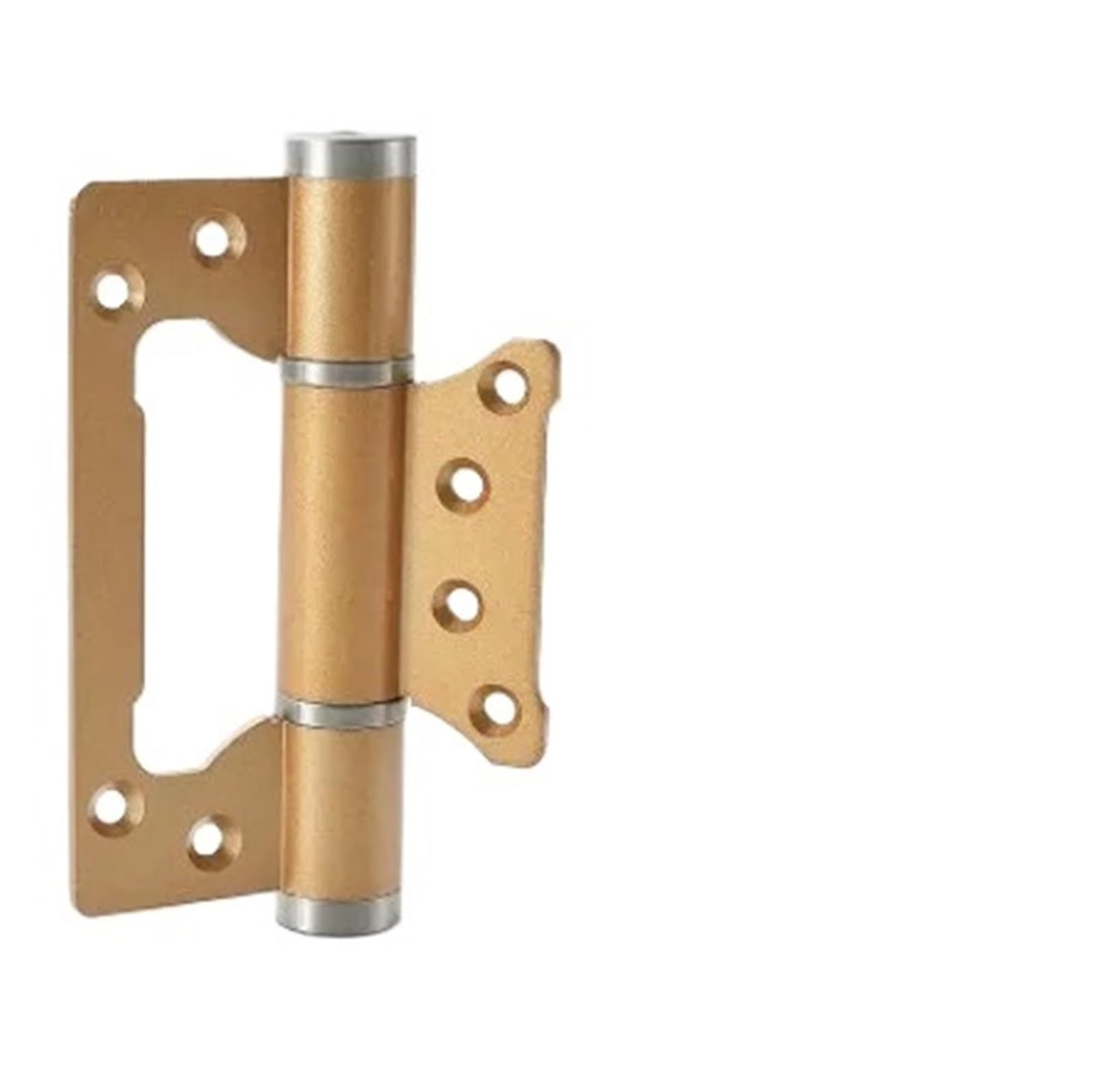 Kdhcvkz Gold 1Pcs Invisible Door Hinges Stainless Steel Spring Door Hinge (Gold)