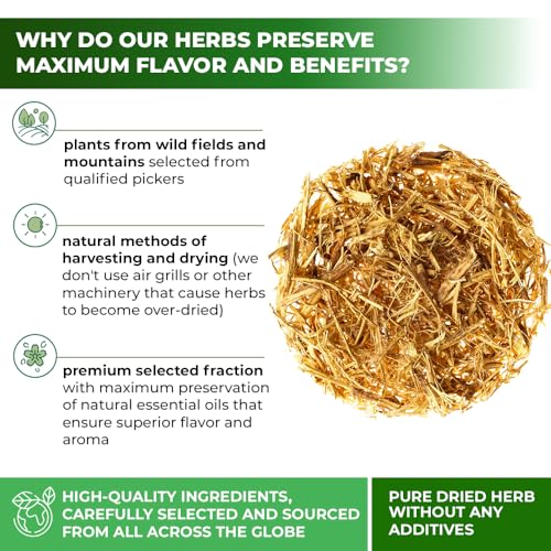 Image of 4 oz. Nettle Root Dried Stinging Herbal Tea - 113g Stinging Nettle Root Herb Tea Raiz De Ortiga