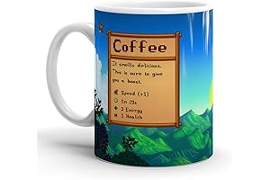 Stardew Valley Ceramic Mug: The Perfect Sanctuary for Coffee and Adventure