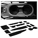 CupHolderHero for Toyota Corolla 2020 Custom Liner Accessories - Premium Cup Holder, Console, and Door Pocket Inserts 11-pc Set (Sedan) (Solid Black)