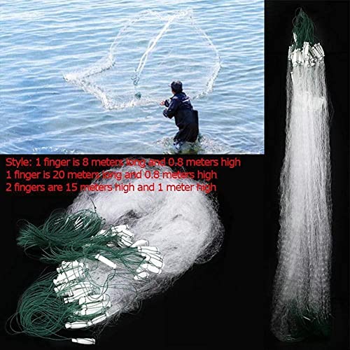 BBASILIYSD 8/15/20 M Rete da Pesca Singola Maglia