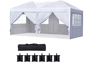 Quictent 10x20 Pop Up Canopy - Your Instant Shelter for Flawless Outdoor Gatherings