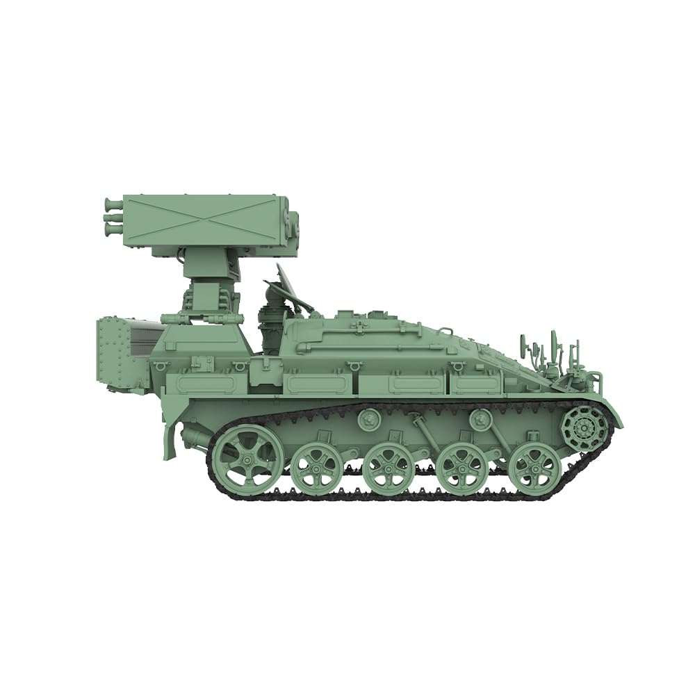 MRY-SFW SS24779 1/24 zestaw do budowy modelu wojskowego Niemcy łasica ocelot lekki system obrony powietrznej nośnik broni