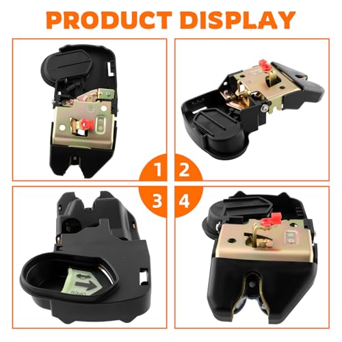 Image of GoaMotors Trunk Latch Lock Actuator Compatible with Honda Civic 2001-2005 Trunk Lid Lock Latch Assembly Replacement 74851-S5A-A02
