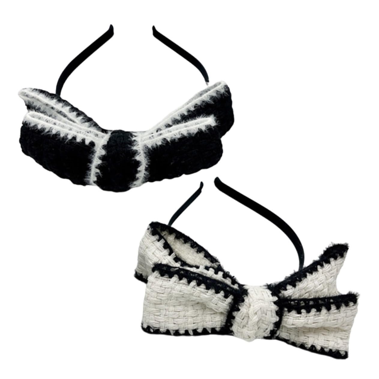 FRCOLOR 3 Juegos de Lindas Bandas para El Cabello con Lazo para Mujeres Y Niñas Diadema con Lazo Accesorio para El Cabello de Moda para Fiestas de Cosplay 2 Piezas X 3