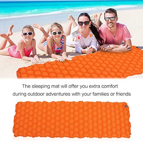 Tapete de dormir inflável impermeável para viagens da Besportble, tapete para acampamento, tenda, ta