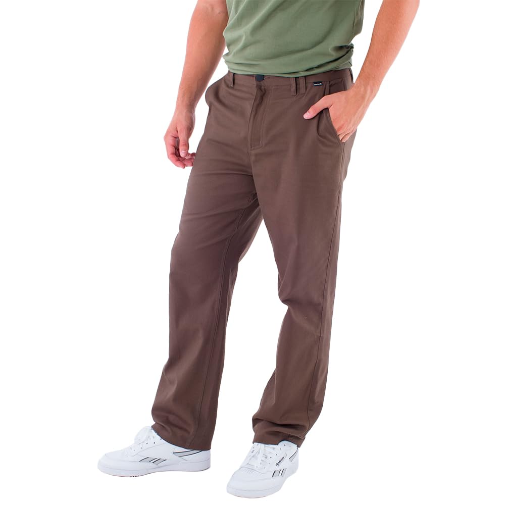 Hurley Men's Icon Relaxed Pant, Olive, 30
